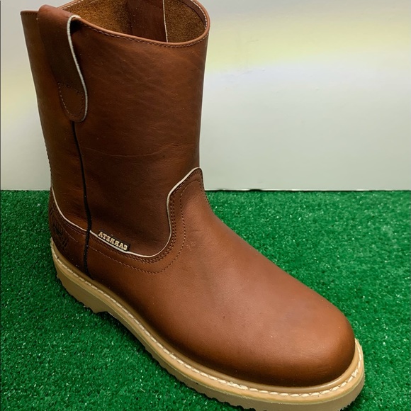 Men's Work Boot Pull On Genuine Leather Strong Sole WATER PROOF Hand Made 305 - Picture 2 of 10